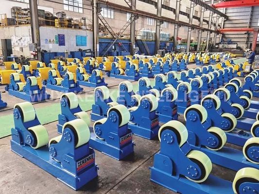 چرخش جوش خود محور با 100-1000mm/min محدوده سرعت 40t ظرفیت بارگیری و 6-60m/h سرعت رول