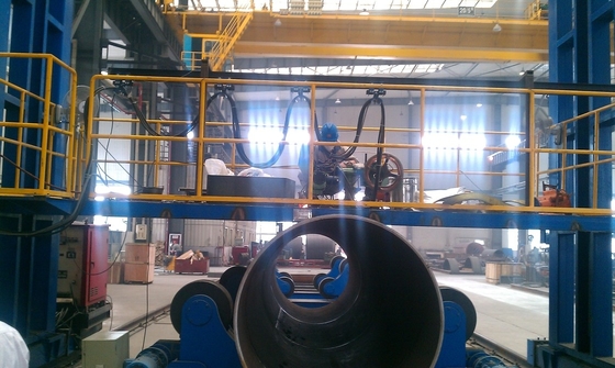پلت فرم آویزان قاب SAW سازنده دستگاه جوش Gantry